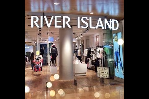 River Island store in Stockholm